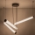Zuma Line - himmennettävä LED-riippuvalaisin kaapelilla LED/64W/230V 2700-6500K musta + kaukosäädin