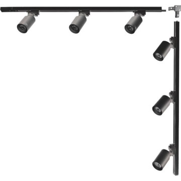 Zuma Line - Kiskospotti 6xGU10/35W/230V musta