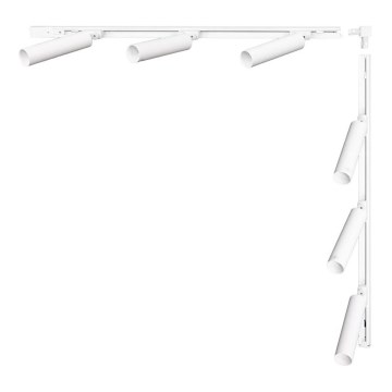 Zuma Line - Kohdevalaisin kiskojärjestelmään 6xGU10/35W/230V valkoinen