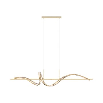 Zuma Line - LED himmennettävä kristallikruunu johdolla LED/24,5W/230V 2700-6000K + kaukosäädin