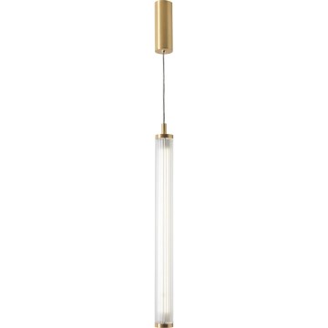 Zuma Line - LED-himmennettävä riippuvalaisin vaijerilla LED/26W/230V 2700-6500K kultainen + kaukosäädin