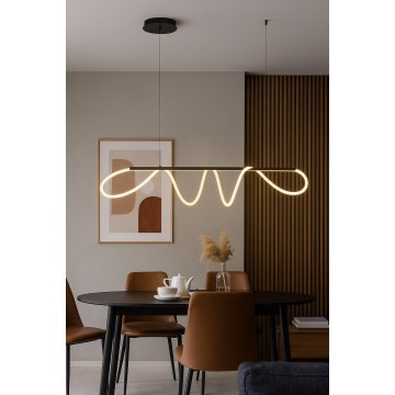 Zuma Line - LED-kattokruunu johdossa LED/45W/230V 3000/4000/6000K musta