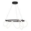 Zuma Line - LED-kattokruunu johdossa LED/58W/230V 3000/4000/6000K musta