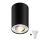 Zuma Line - LED RGBW himmennettävä kohdevalaisin 1xGU10/4,8W/230V musta + kaukosäädin