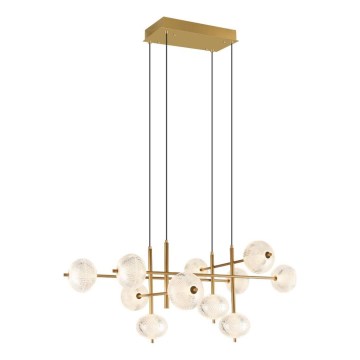 Zuma Line - LED-riippuvalaisin kaapelilla LED/63W/230V kulta