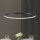 Zuma Line - LED-riippuvalaisin vaijerilla LED/36W/230V 3000/4000/6000K halkaisija 80 cm musta