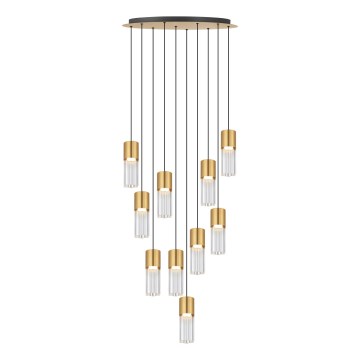 Zuma Line - LED-riippuvalaisin vaijerilla LED/50W/230V, kullanvärinen