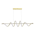 Zuma Line - LED-riippuvalaisin vaijerilla LED/60W/230V kultainen