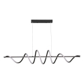Zuma Line - LED-riippuvalaisin vaijerilla LED/60W/230V musta