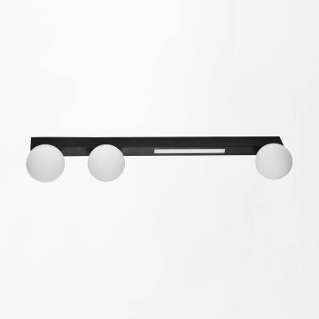 Zuma Line - LED-seinävalaisin 3xG9/40W/230V + LED/6W musta