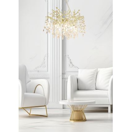 Zuma Line - Kattokruunu johdossa 10xG9/3,5W/230V kulta