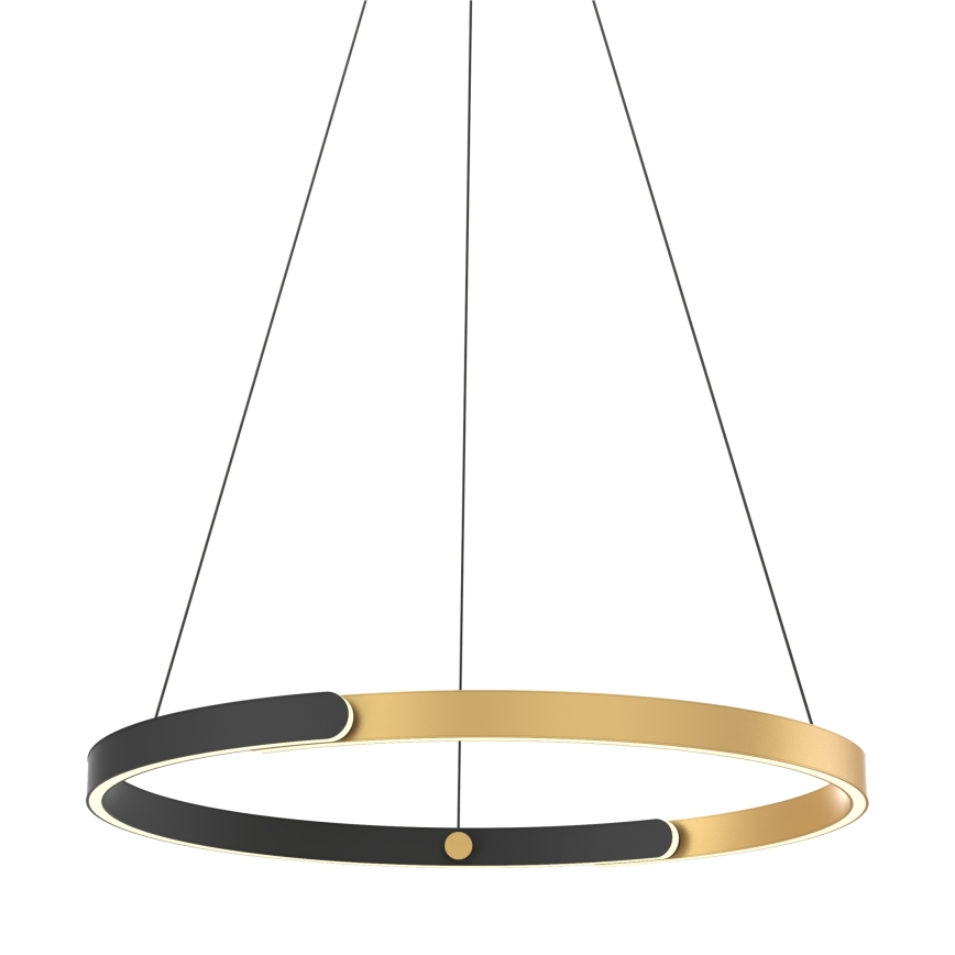 Zuma Line - LED himmennettävä kattokruunu johdolla LED/30W/230V musta/kulta