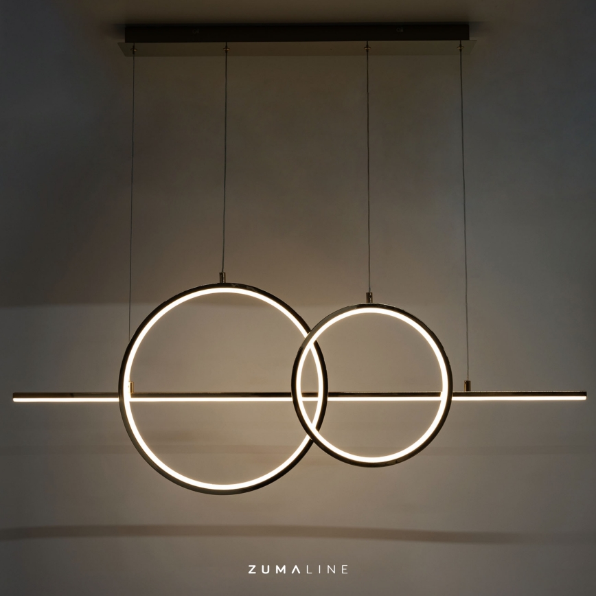 Zuma Line - LED himmennettävä kattokruunu johdolla LED/34W/230V kulta