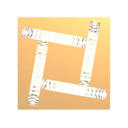 Zuma Line - himmennettävä kristallikatovalaisin LED/23,5W/230V 2700-6000K kulta + kaukosäädin