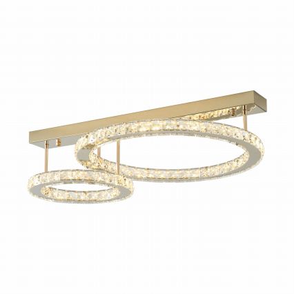 Zuma Line - himmennettävä LED-kattovalaisin LED/36W/230V kultainen