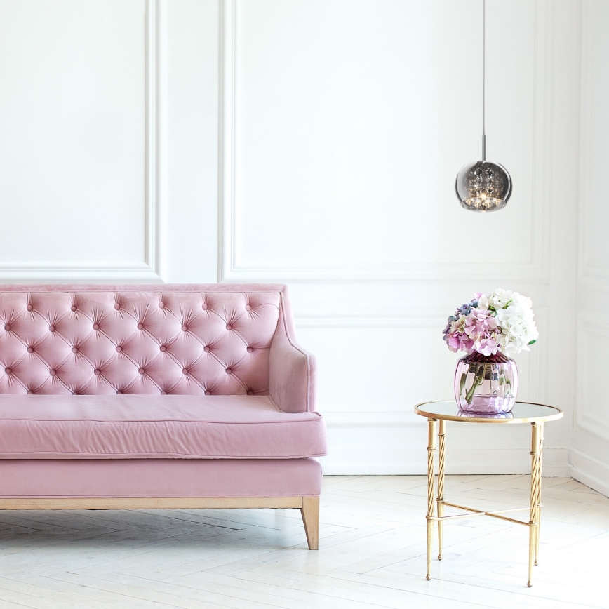 Zuma Line P0076-01A-F4FZ-Kristallikruunu CRYSTAL 1xG9/42W/230V