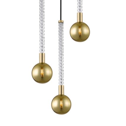 Zuma Line - Kattokruunu johdossa 3xG9/6W/230V messinki