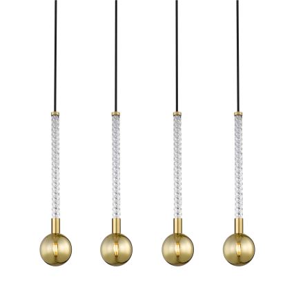 Zuma Line - Kattokruunu johdossa 4xG9/6W/230V messinki