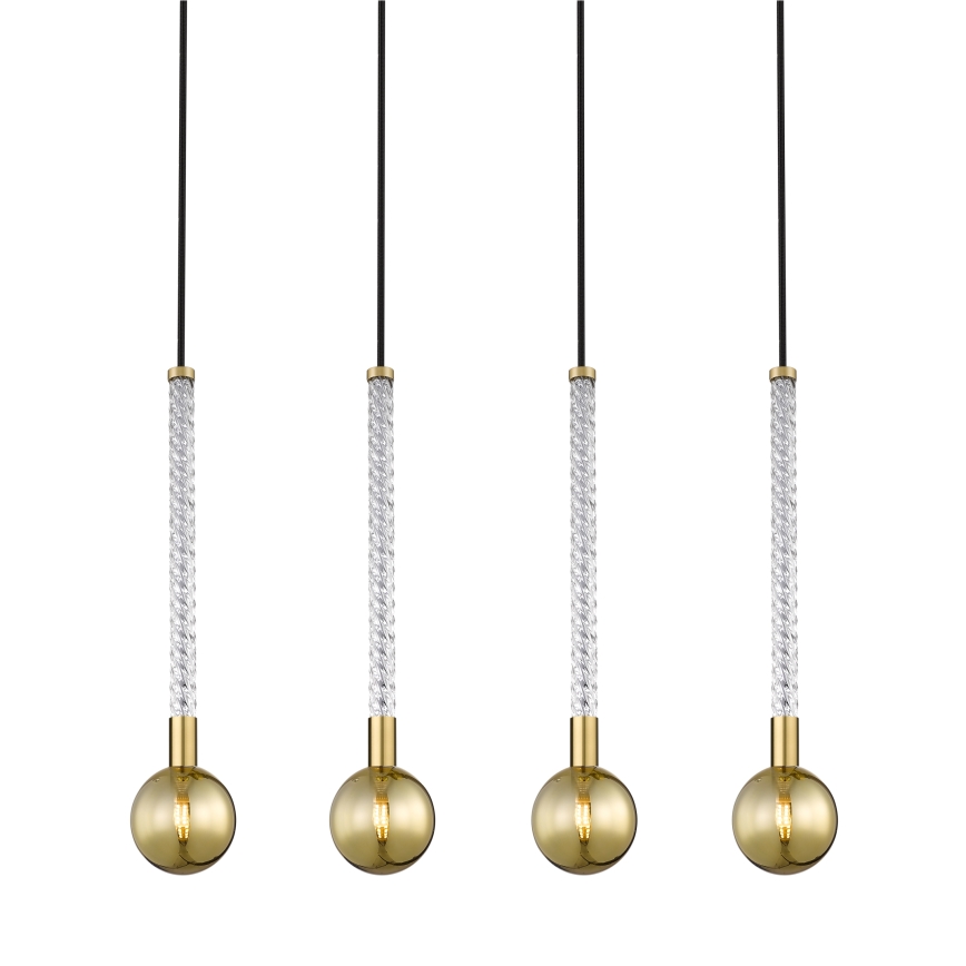 Zuma Line - Kattokruunu johdossa 4xG9/6W/230V messinki