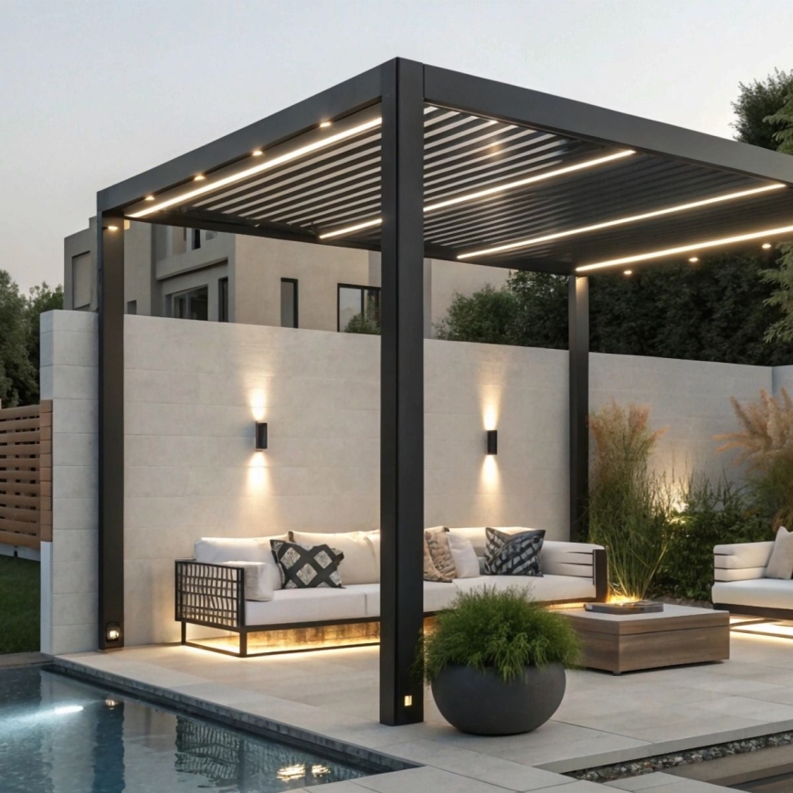 Zuma Line - Ulkoseinävalaisin 2xGU10/35W/230V IP44 musta