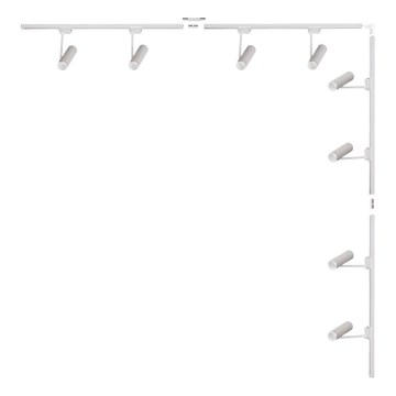 Zuma Line - Spottivalaisin kiskojärjestelmään 8xGU10/35W/230V valkoinen